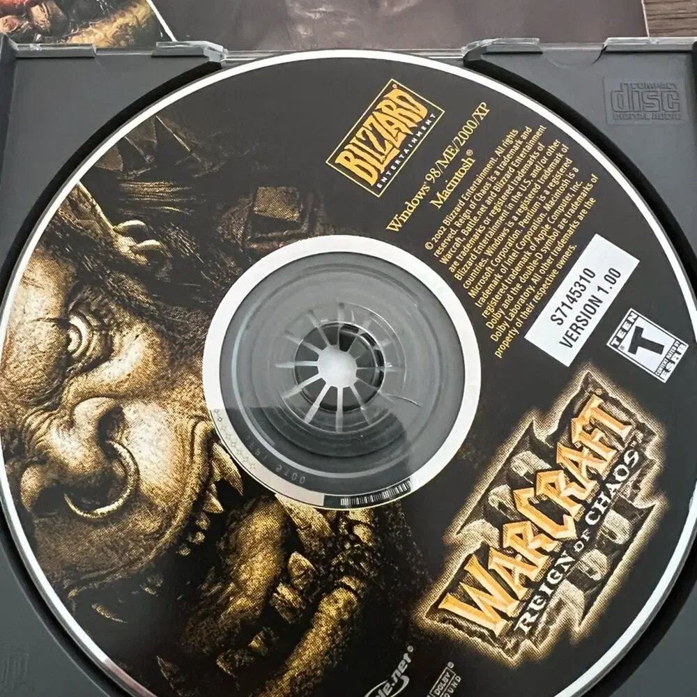 World of Warcraft III Reign of Chaos Computer game, manual and Strategy Guide